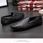 Japanese Style Casual Leather Slip-on Shoe