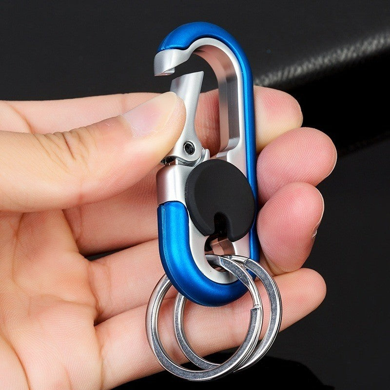 Mini Organizer Stainless Steel Keychain - Image 4