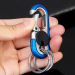 Mini Organizer Stainless Steel Keychain