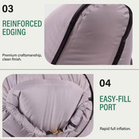 Carry Anywhere Quick Inflatable Mini Lounge Chair - Image 6
