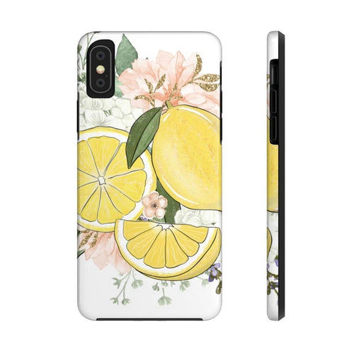 Mate Tough Clementine Lemon iPhone Cases - Image 0