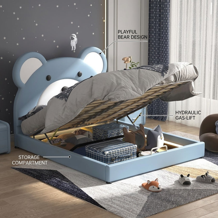 Cute Bear Cartoon Kids Bear Bed