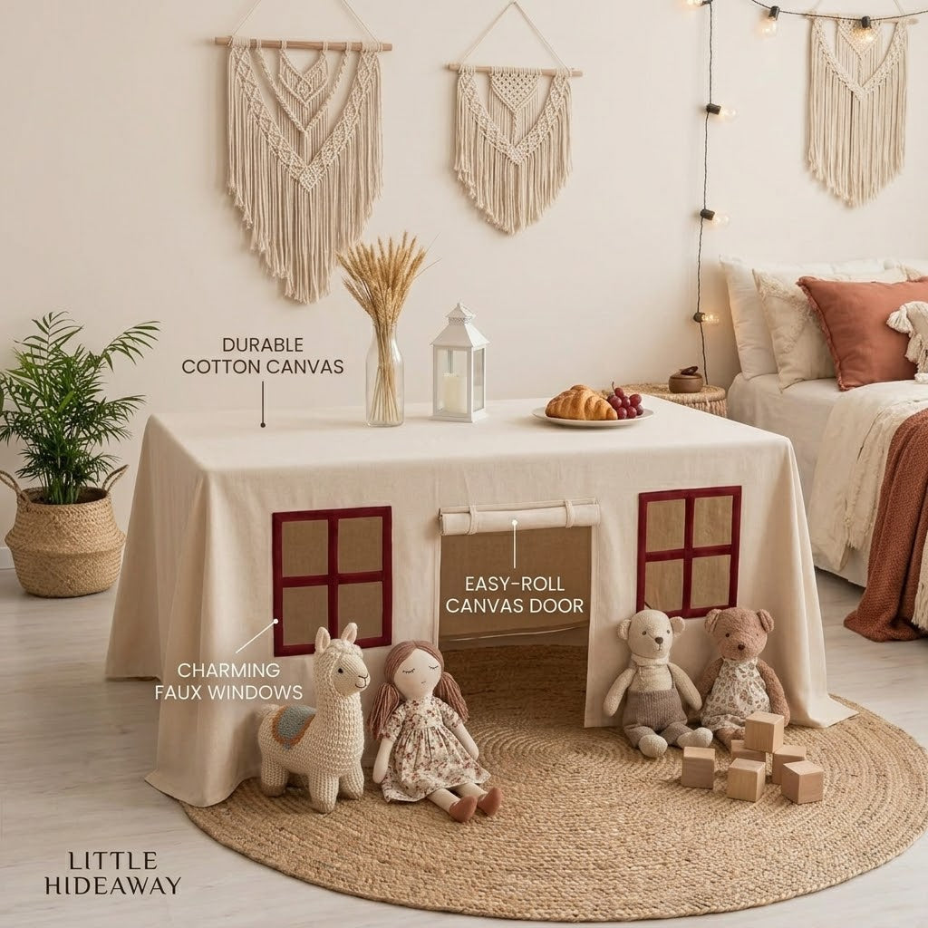 Hideout Kids Table Tent Playhouse Cover