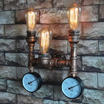 Nordic Loft Style Iron Water Metal Lamp