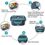 3in1 Electric Heat Fast Portable Meal Warmer Box