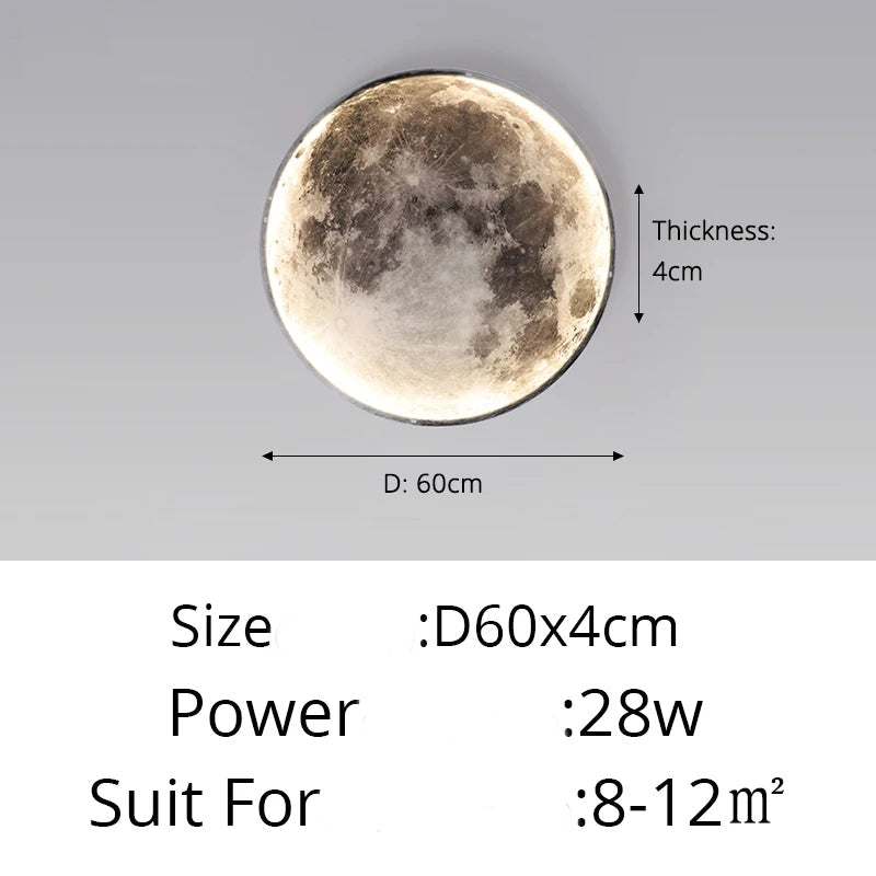 Nordic Artsy Decoration Moon Lamp - Image 7