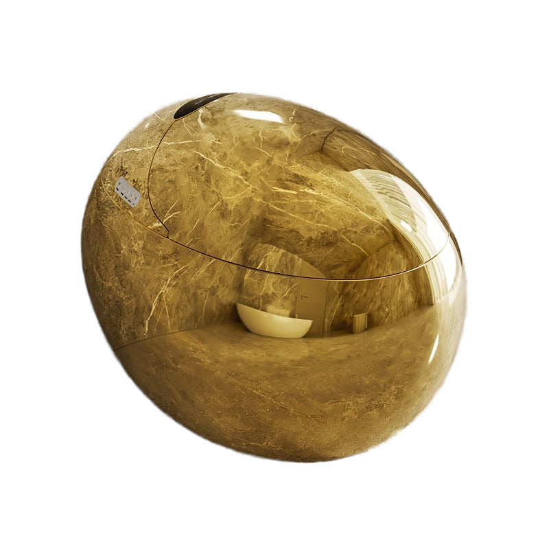 Golden Egg Shape Intelligent Auto Wash Toilet - Image 6