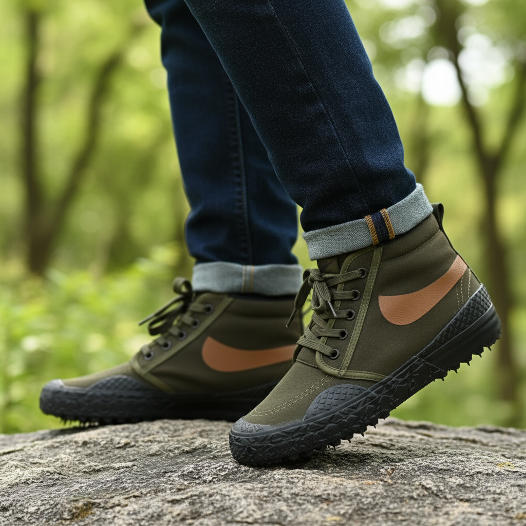 Outdoor Explorer Anti-Slip Waterproof Trekking Shoes - Image 1