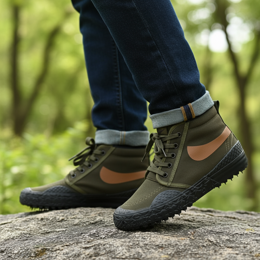 Outdoor Explorer Anti-Slip Waterproof Trekking Shoes - Image 1