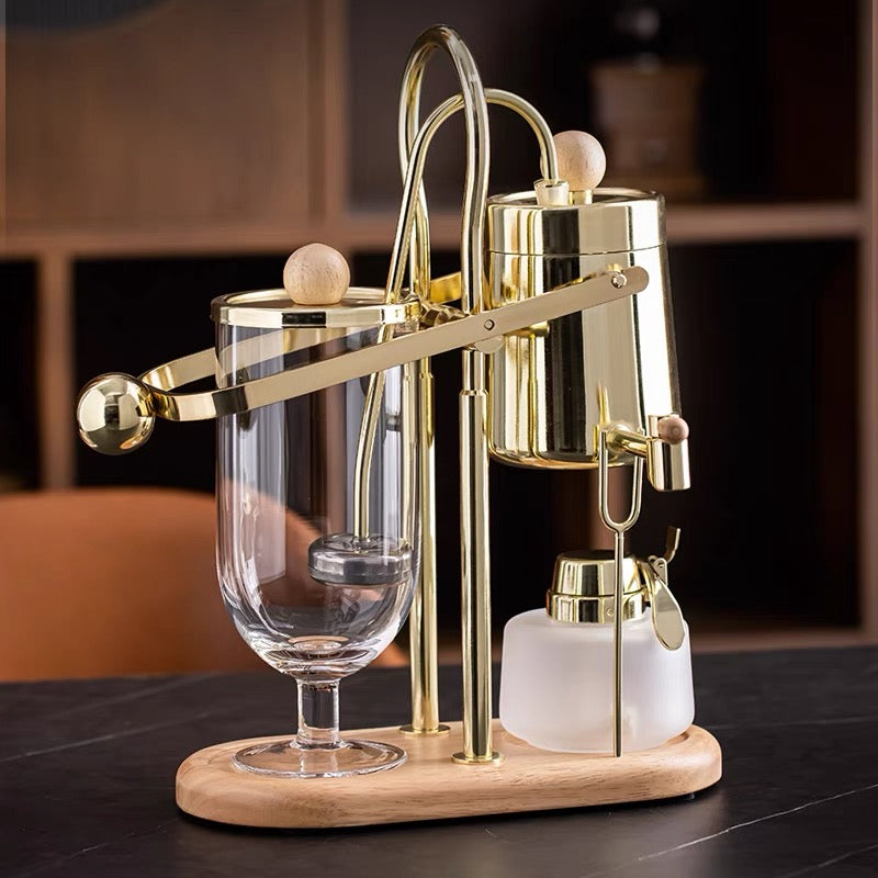 Royal Belgium Stainless Steel Balance Syphon Coffee Maker - Image 0
