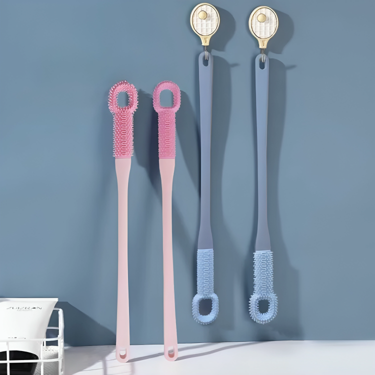 Soft Silicone Foot Spa Long Cleaning Brush - Image 1