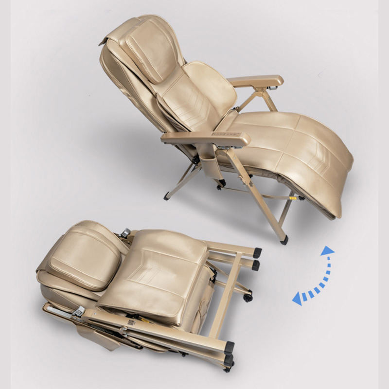 Reclining Comfort Electric Leather Lounge Massage Chair - Image 4