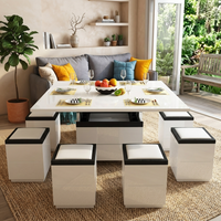 Easy Convertible Modular Dynamic Coffee Table - Image 5
