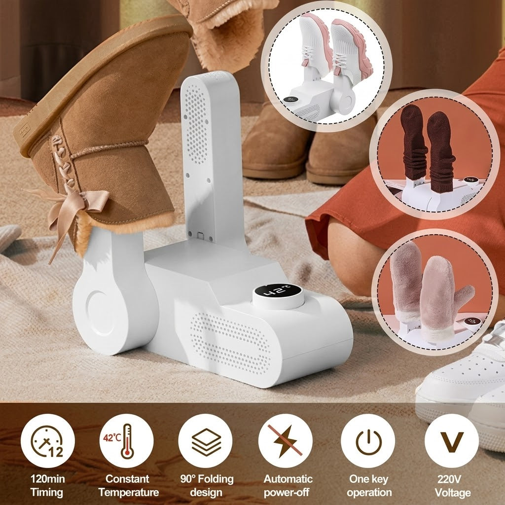 Boot & Go Quick-Heat Foldable Shoe Dryer - Image 5