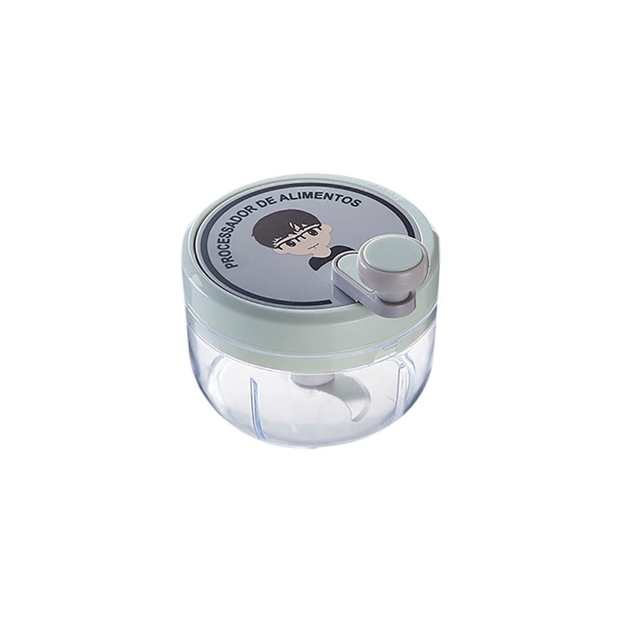 Portable Manual Fast Garlic Vegetable Chopper - Image 9