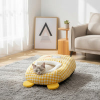 Snuggle Dreams Comfy Cat Bed House - Image 2