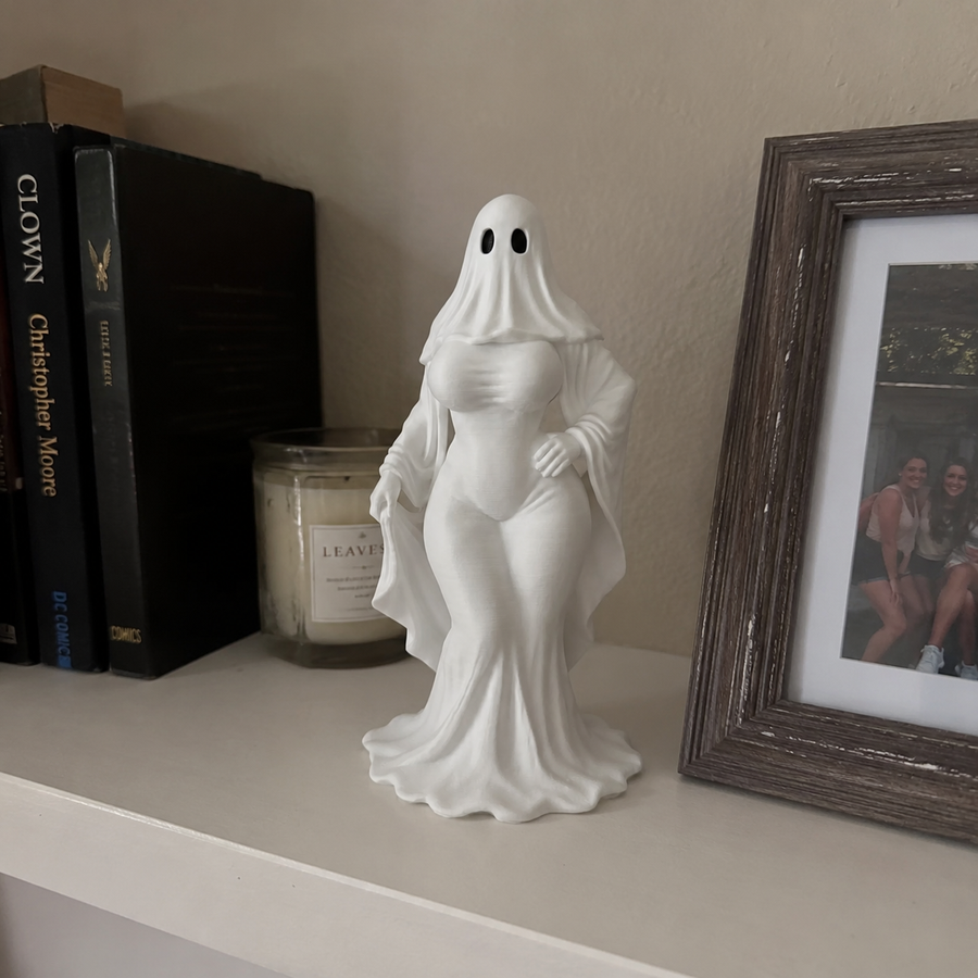 Boo Belle Gothic Ghost Girl Figurine Ornament