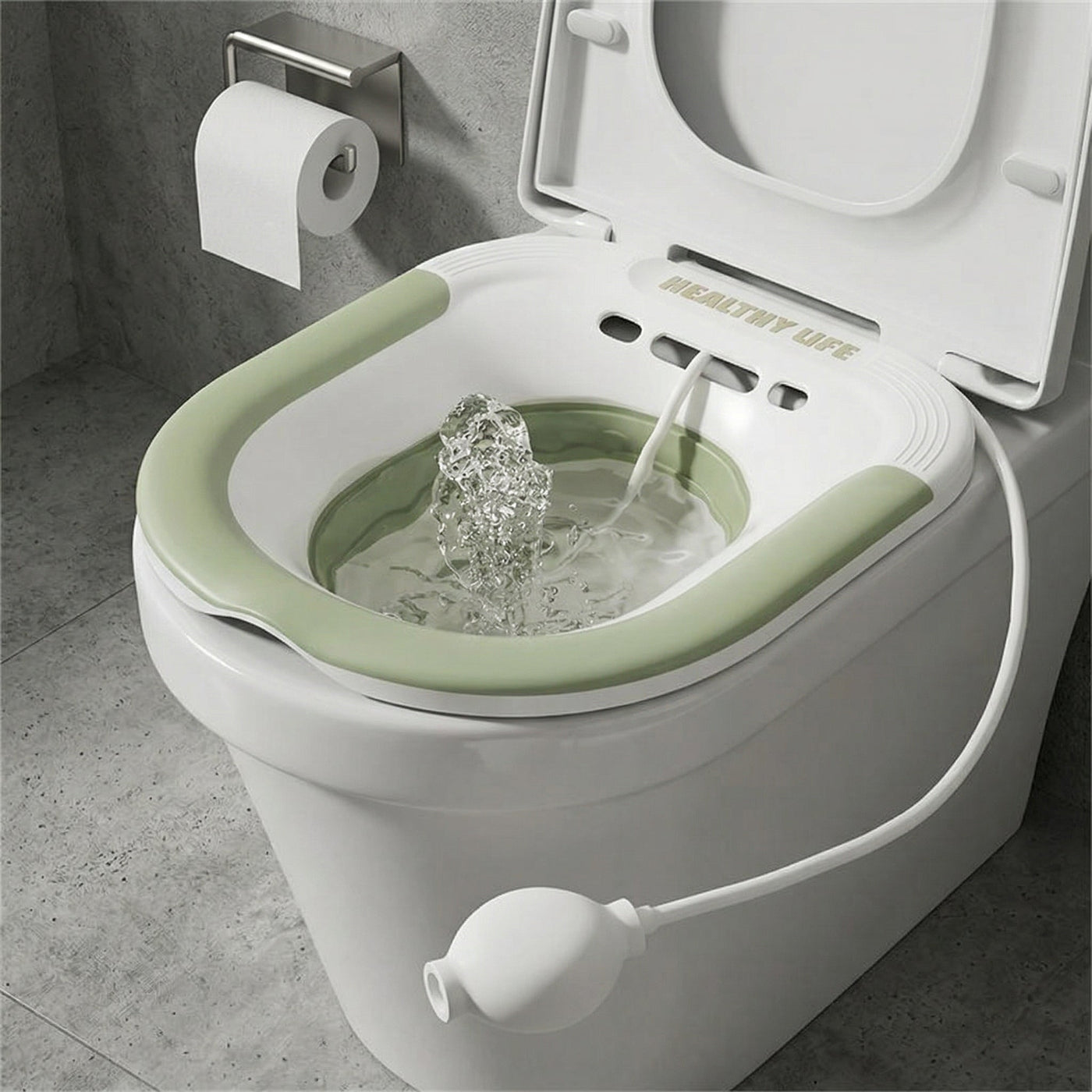Foldable Home-Care Sitz Bath Basin - Image 0