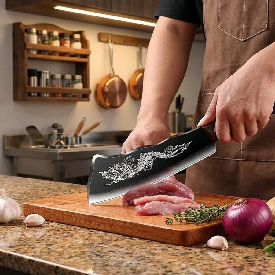Dragon Edge Engraved Knife - Image 4