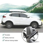 Auxiliary Foldable Car Roof Rack Step