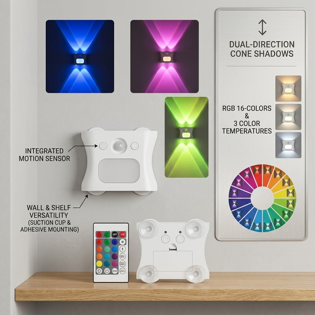 Color Flow Motion Sensor Wall Light - Image 4