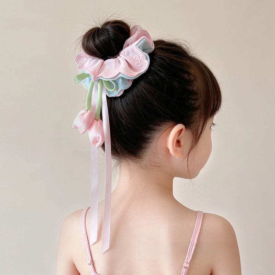 Fairy Bouquet Ribbon Easy Hair Tie