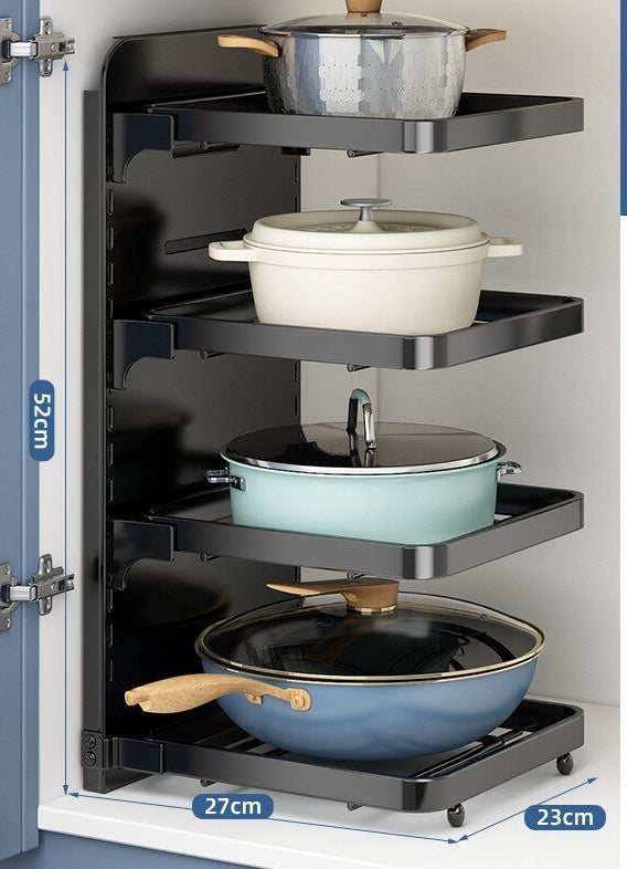 Multi-Layer Smart Sorter Kitchen Storage Rack - Image 10