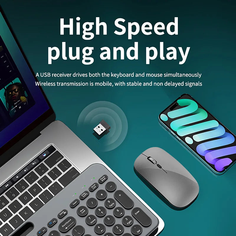 Multi Compatible Wireless Portable Keyboard - Image 5