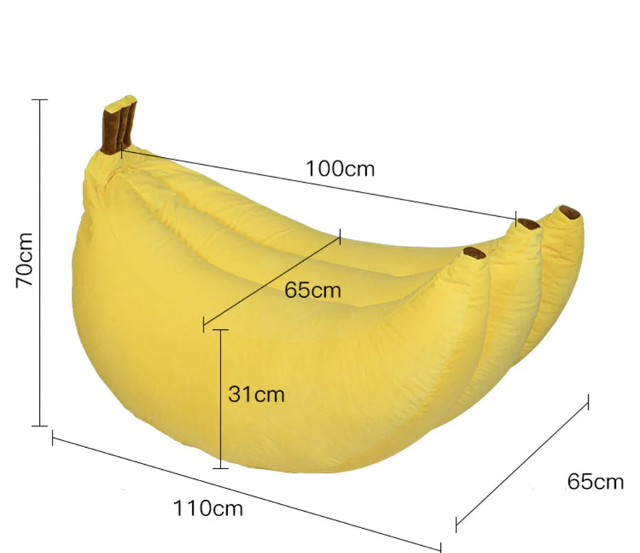 Tatami Creative Banana Lazy Sofa Chair - Image 5