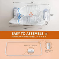 Window Side Foldable Comfy Cat Bed - Image 3