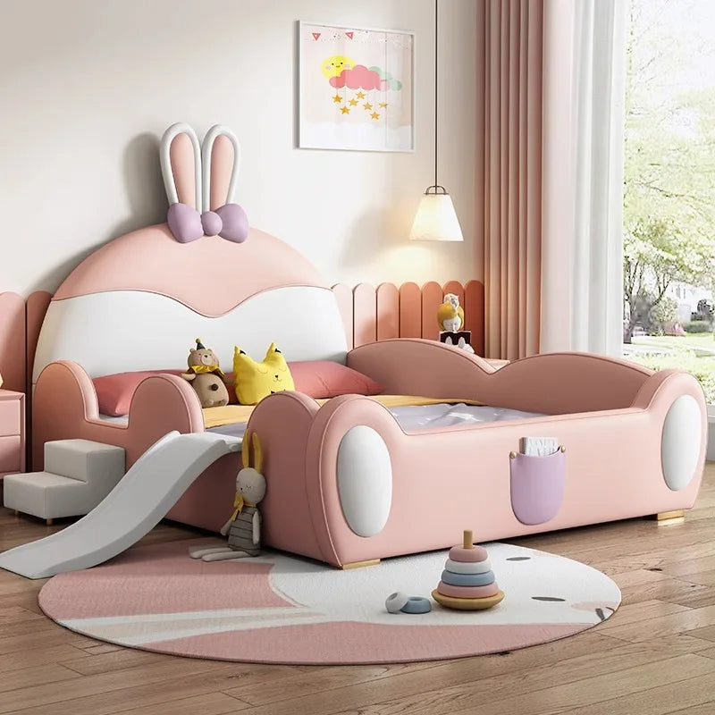 Rabbit Nordic Princess Cozy Cute Kids Bed