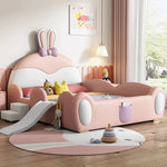 Rabbit Nordic Princess Cozy Cute Kids Bed