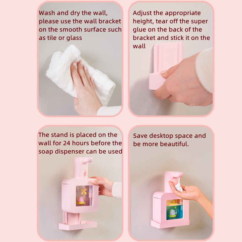 Cute Pet Transparent Automatic Soap Dispenser - Image 4