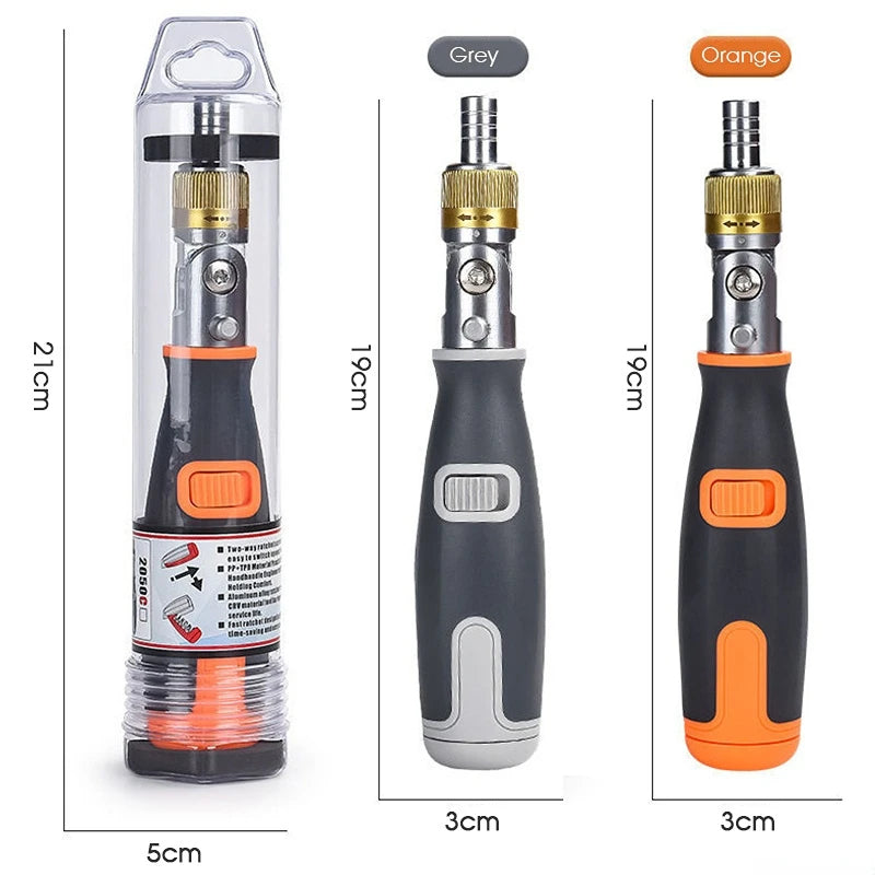 10in1 Multi-Angle Portable Ratchet Screwdriver