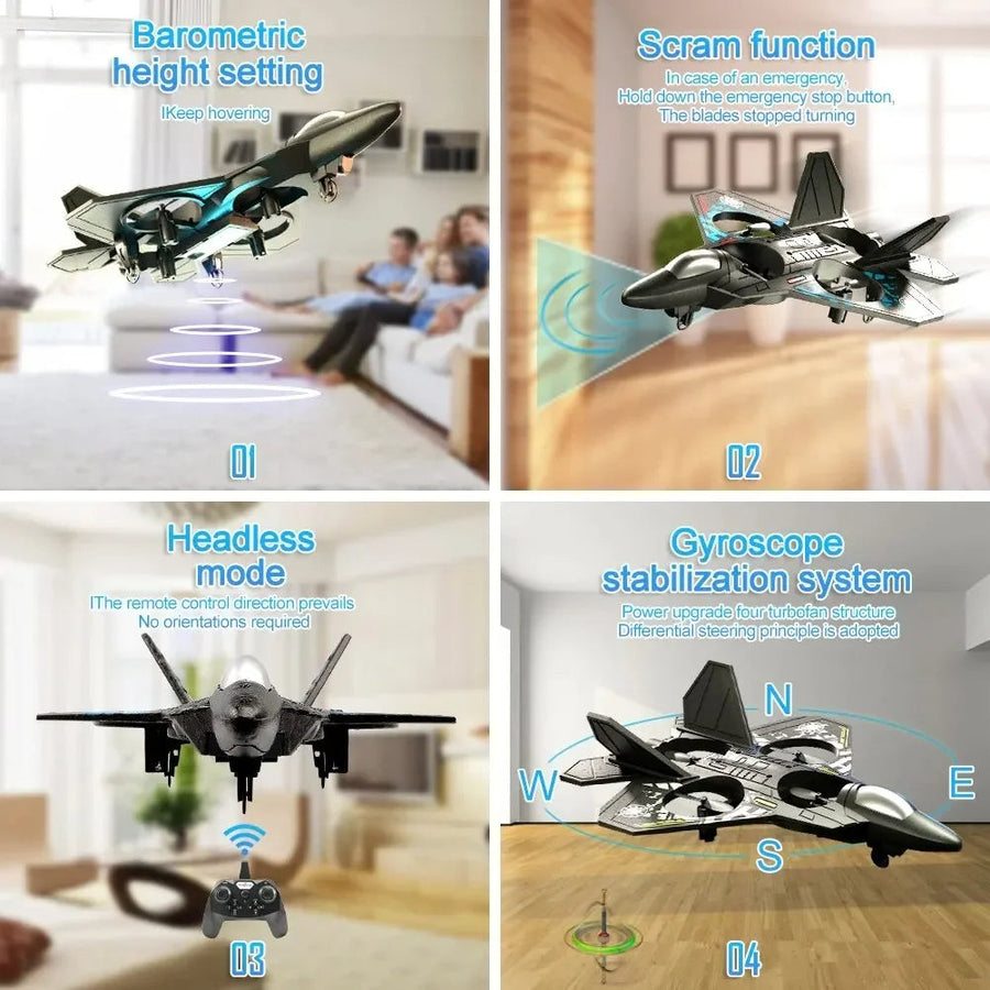 Anti-Collision RC Aerobatic Toy Airplane - Image 2