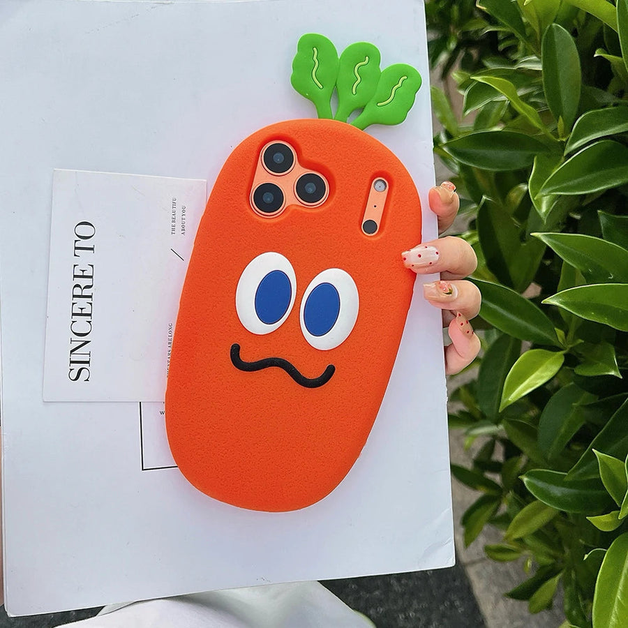 3D Carrot Shockproof iPhone Cases - Image 5