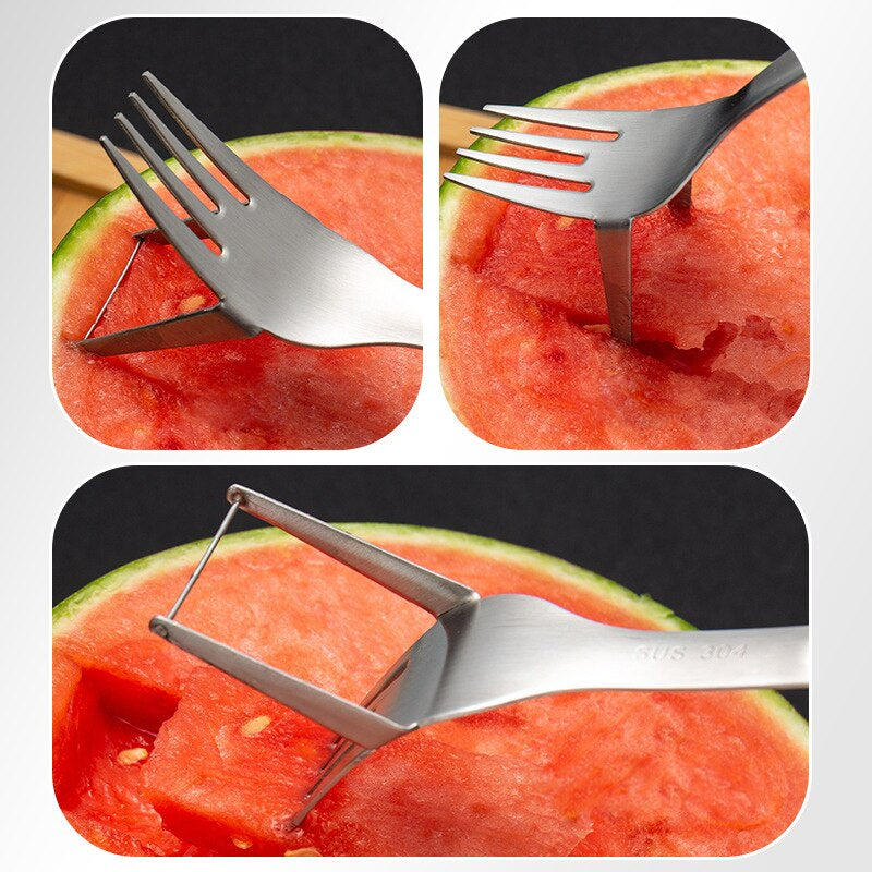 Easy Watermelon Slicer Fork