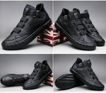 Airy Breathable Men Leather Shoes