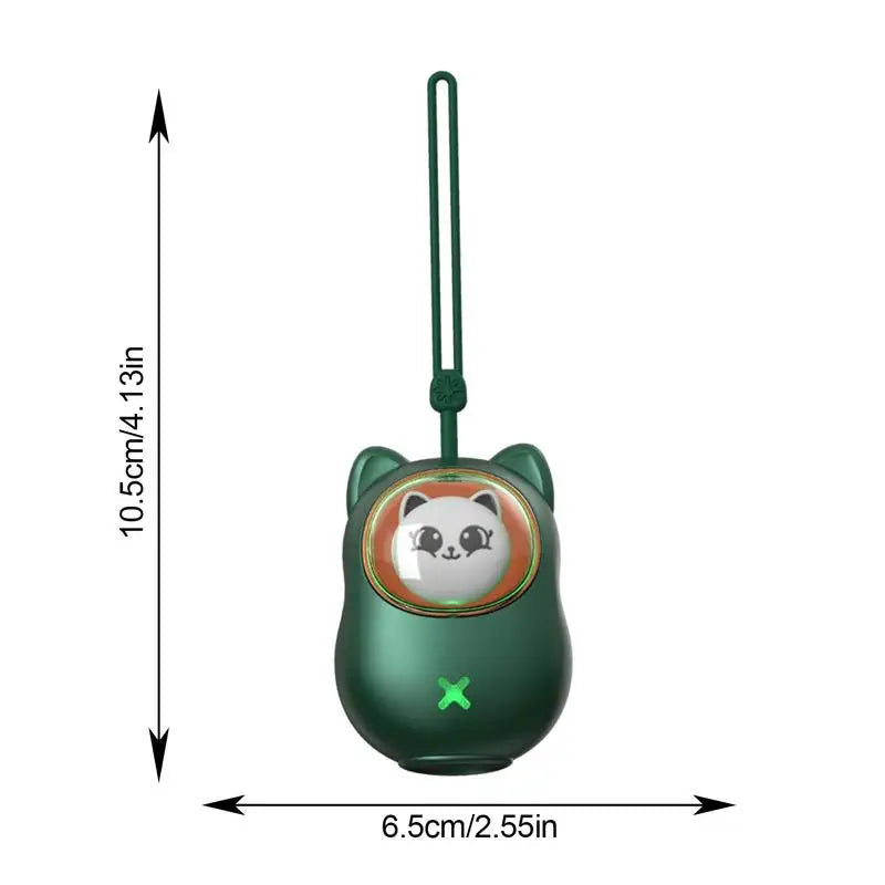 Cute Cat Mini Electric Hand Warmer Power Bank - Image 3
