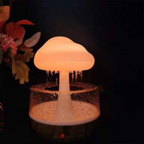 Rain Cloud Mushroom Air Humidifier Night Lamp - Image 0