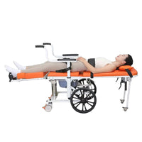 Adjustable Nursing Support Reclining Patient Transfer Chair - Image 2