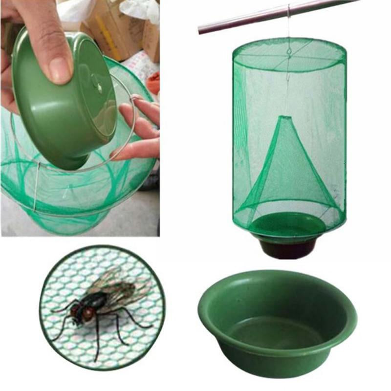 Reusable Hanging Cage Net Fly Trap - Image 1