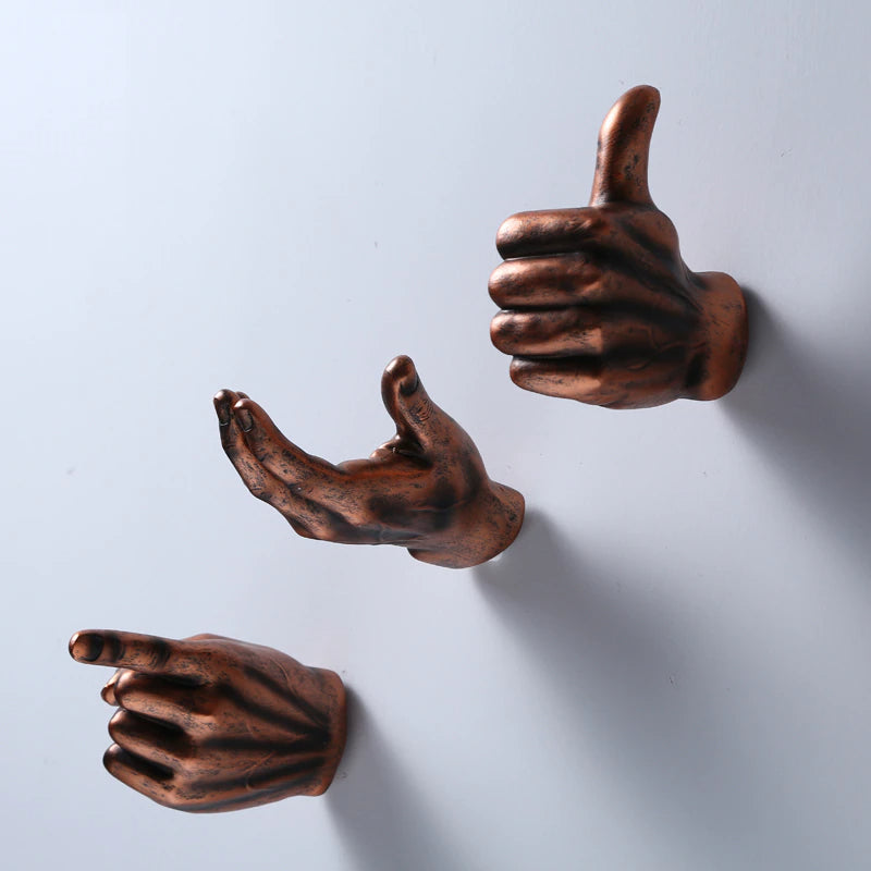 European Retro Hand Wall Decor - Image 0