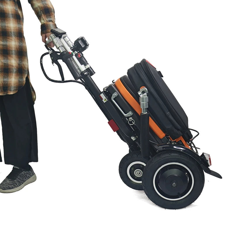 Foldable 4-Wheel Electric Elderly Mobility Scooter - Image 2