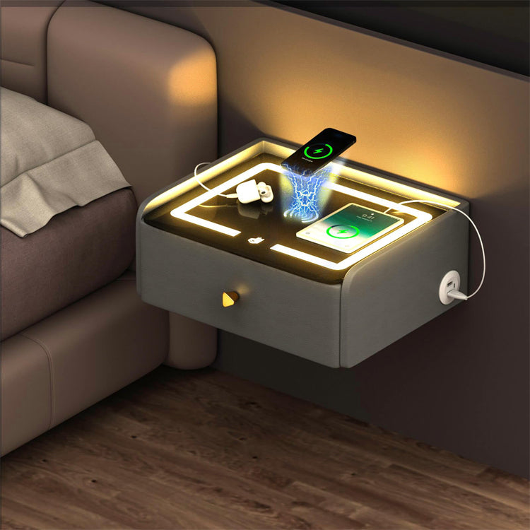 Power Multimedia Hub Wireless Charging Smart Side Table - Image 0
