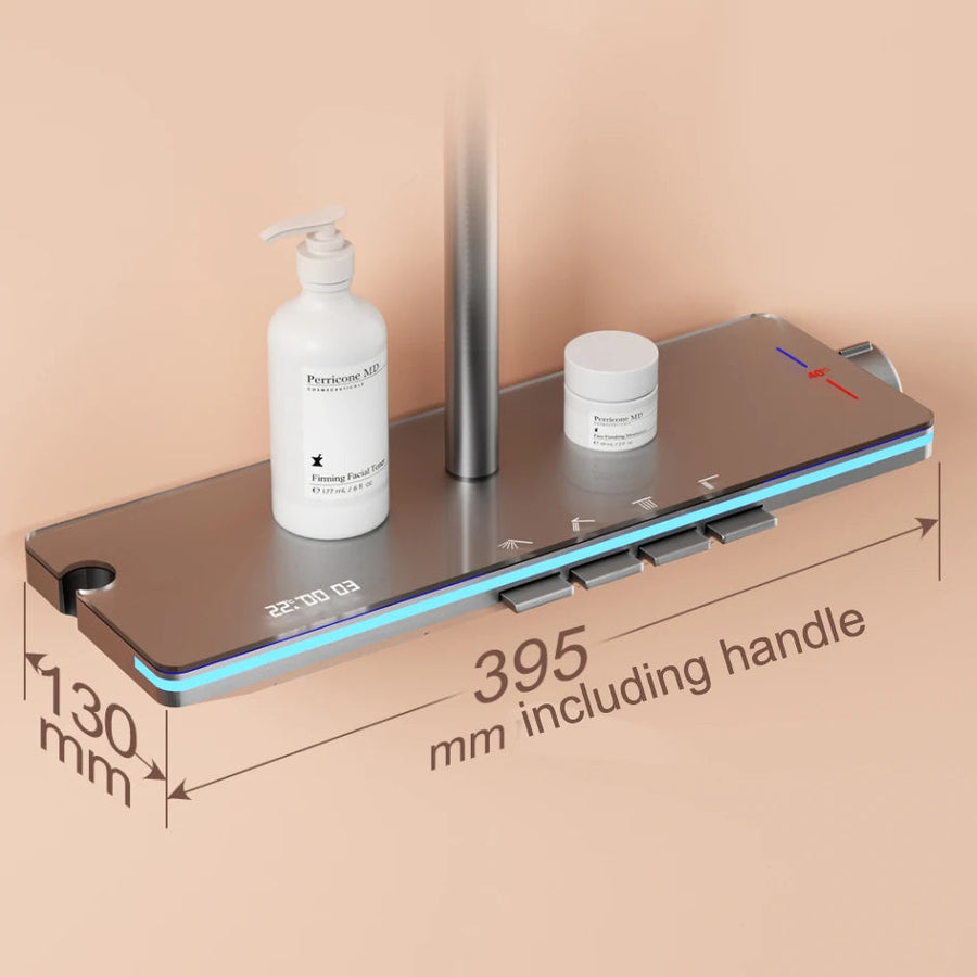 Digital Thermostatic High-Pressure Flow Shower Set - Image 4