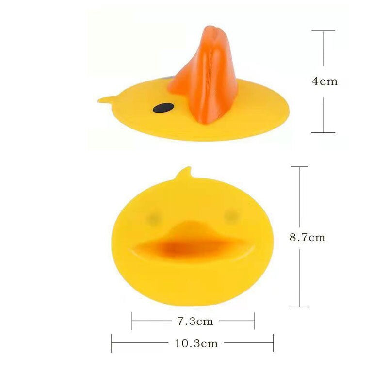 2Pcs Yellow Duck Potholder