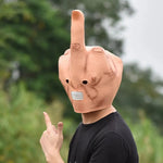 Giant Middle Finger Funny Mask