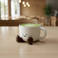 Happy Cute Face Ceramic Mug - Image 6