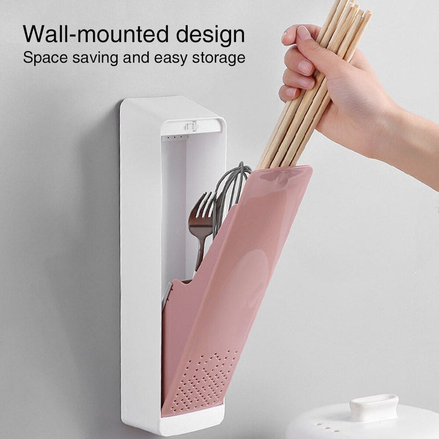 Wall Mounted Kitchen Silverware Drain Box - Image 3